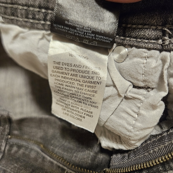 Ninth Hall 28w Men's Lure Distressed Black Jeans - Picture 6 of 11